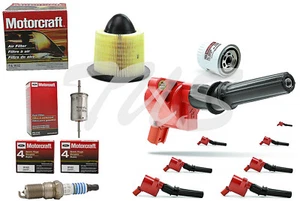 Tune Up Kit 2009 Ford E150 5.4L V8 High Performance Ignition Coil DG508 SP521 - Bild 1 von 10