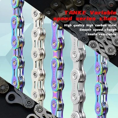 Bike Chain MTB Road Bicycle Chains,Variable Speed Chain High Quality Current - Image 1 of 4