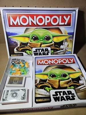 Hasbro Monopoly: Star Wars The Child Edition Board Game Opened Never Used - Image 1 of 4