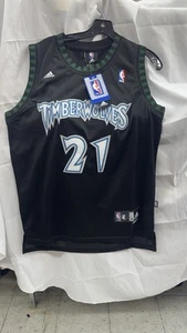 Camiseta Adidas Minnesota Timberwolves Kevin Garnett de la NBA para hombre mediana 21 cosida talla M - Imagen 1 de 8