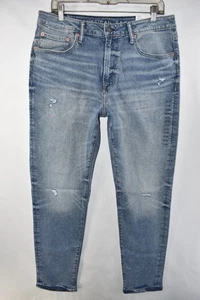 Nuevos pantalones de mezclilla American Eagle ajuste atlético AirFlex + azul desgastado para hombre talla 33x32 - Imagen 1 de 12