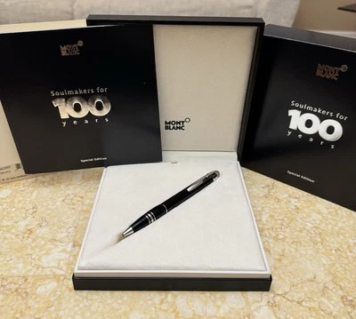 Caneta esferográfica Montblanc Soulmakers for 100 Years StarWalker ilimitada (38302) nova na caixa - Imagem 1 de 4