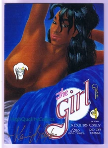 GIRL #4, Signed by Kevin Taylor, 1991, VF - Picture 1 of 1