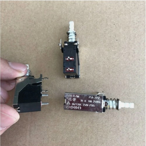 3pcs SOLTEAM PS3-22SP 10A250VAC TV-8 2 pins Push Button Switch | eBay