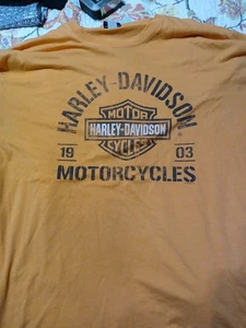 Harley-Davidson Herren T-Shirt XLarge Orange - Bild 1 von 7