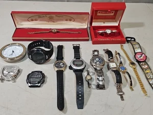 Vintage Uhren Konvolut 14 Herren/Damen Namen Marken Casio, West Marine, Bulova, Lorus  - Bild 1 von 20