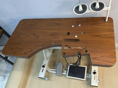 Custom Table Set for Union Special 43200G – Stand, Pedal, Belt, Thread Stand - Image 1 of 4