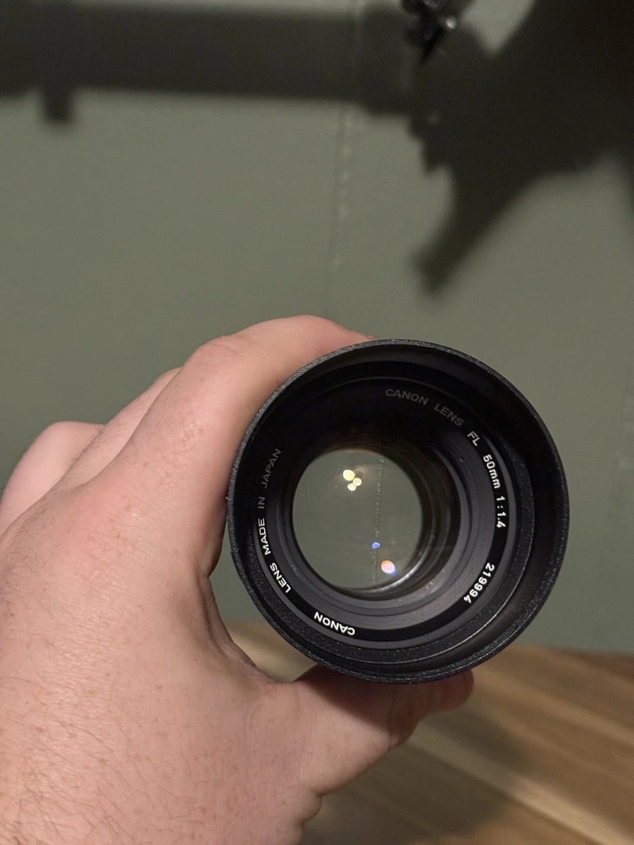 Canon FL f/1.4 Lenses 50mm Focal for sale | eBay