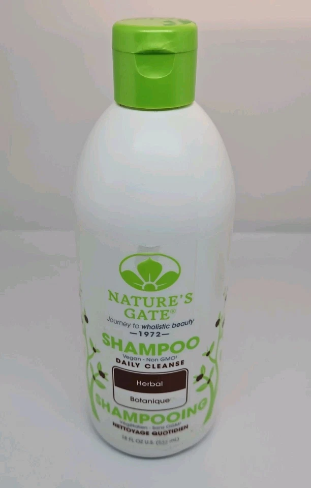Champú herbal Nature's Gate Daily Cleanse 18 fl. oz Foto 1 de 2