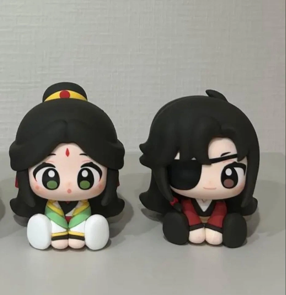 Conjunto de Vinil Macio Tenkan Tifuku Minidoll Flores e Reis 8cm Personagem Anime Coll - Imagem 1 de 1