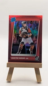 Tarjeta Donruss #48 Arizona Diamondbacks Daulton Varsho Red Rated Rookie RC 2021 - Imagen 1 de 2