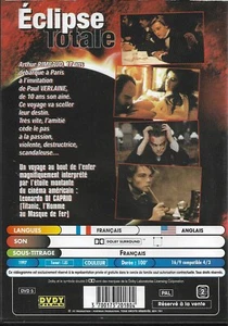 TOTALE ECLIPSE ... RIMBAUD - VERLAINE ... CAPRIO LEORNADO, ROMANE BOHRINGER - Bild 1 von 2