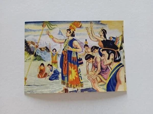 FIGURINA PELLIROSSE E COW BOYS LAMPO 1954 n 13 DA RECUPERO - Bild 1 von 2