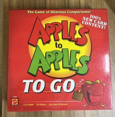 Apples to Apples To Go Game Brand New Sealed Ages 12+ 4-8 Players 2007 - Image 1 of 4