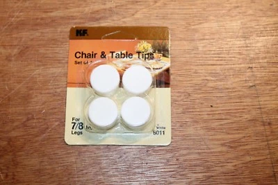 Lote De 24 Mesas Silla Waxman Modelo 6011 7/8 Pulgadas Muebles Patas Puntas Blanco Foto 1 de 4