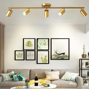 Industrial Style LED Ceiling Lighting Track Lighting Spotlight for Living Room - Picture 1 of 6