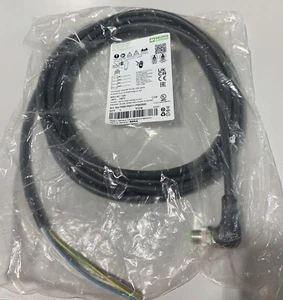 MURR ELEKTRONIK 7000-P6211-P060500 Cordset, M12 Power S-coded male 90 deg. NEW - Picture 1 of 2