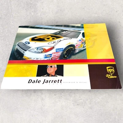Dale Jarrett UPS YATES #88 FORD 2004 NASCAR HOFer CHAMPION autographed photo - Image 1 of 2
