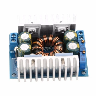 DC5-30V to 1.25-30V 10A Automatic UP/Down Converter Boost/Buck Voltage Regulator - Image 1 of 4