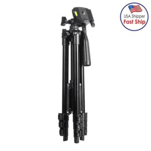 AMZER Professional Camera Tripod Stand Mount & Holder Adjustable Height 34-103Cm - Picture 1 of 7
