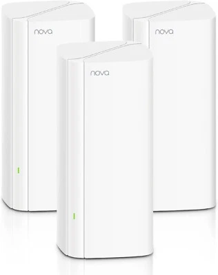 Tenda Nova MX6-3 AX1800 Whole Home Mesh Wi-Fi 6 System, 6000sq.ft Wi-Fi Coverage