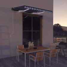 Toldo con LED y Sensor de Viento Sombrilla Protección para Jardín Balcón vidaXL 