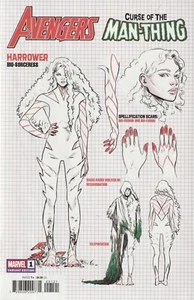 Avengers Curse Man-Thing # 1 Design Variant 1:10 Cover NM Marvel [V7] - Picture 1 of 2
