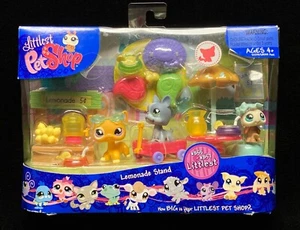 LPS ~ Lemonade Stand ~ Shorthair Cat #855 ~ #856 ~ #857 ~ VERY RARE ~ NIB - Picture 1 of 13