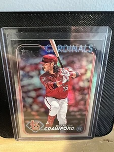 2024 Topps Update Series - Rainbow Foil #US31 Brandon Crawford - Cardinals - Picture 1 of 2