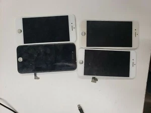 5 OEM Original iPhone 7 Bon Écran LCD, Verre Digitizer, Mauvais Câble Bouton Home - Photo 1 sur 6