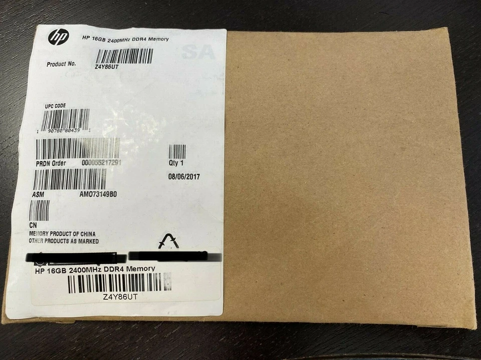 HP 16GB 2400MHz DDR4 Memory  - Image 1 of 1