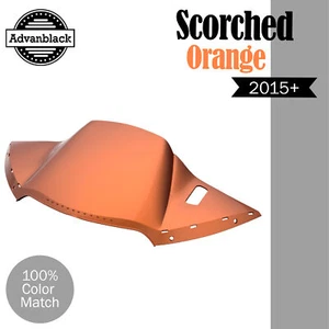 Carenado de conducto de aire naranja quemado Advanblack para Harley Road Glide FLTRK FLTRKSE - Imagen 1 de 7