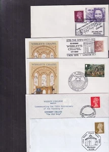 GB Wesley Methodist special pmks choice 1974 Bristol 1978 1992 2006 Winchester - Picture 1 of 15
