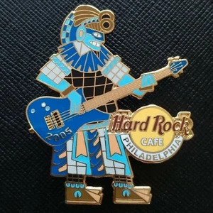 PHILADELPHIA US☑️Hard Rock CAFE®HRC🎸PIN SHAMAN PLAYING 2005 GUITAR✅LE 100✅RARE - Picture 1 of 3