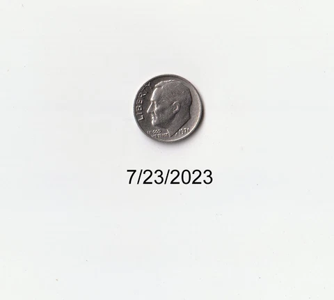 1971 P ROOSEVELT DIME SEMI-KEY!!Circulated IN GOOD CONDITION! Cover