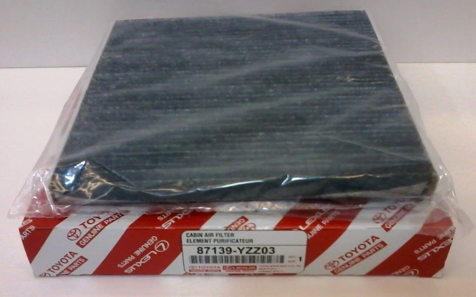 LEXUS OEM FACTORY CHARCOAL CABIN AIR FILTER 2002-2006 ES300 ES330 87139-YZZ03 - Image 1 of 1