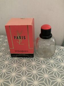 YSL Paris Empty Perfume Bottle & Box 75ml