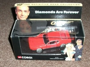 James Bond 007 Corgi 02101 Diamonds Are Forever Ford Mustang NUEVO EN CAJA - Imagen 1 de 3