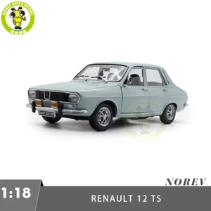 1/18 Renault 12 TS 1974 Light Blue NOREV 185219 Diecast Model Toy Car - Picture 1 of 16