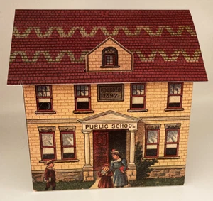 House Shaped Gift Box - School House - Christmas - All Occasions - Picture 1 of 5