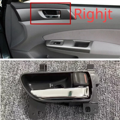 Accesorio de manija de puerta interior interior delantera derecha para Subaru Forester 2008-2012 Foto 1 de 4
