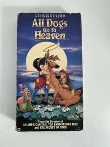 All Dogs Go To Heaven VHS - Picture 1 of 4