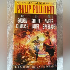EUC Philip Pullman Paperback Books His Dark Materials Trilogy - Picture 1 of 4