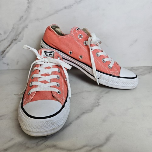 Converse Salmon Coral Low Top Chuck Taylor's Uomo 7 Donna 9