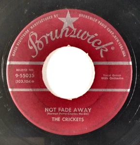 Buddy Holly & The Crickets – Oh, Boy! / Not Fade Away – Brunswick 1957 45RPM 7" - Picture 1 of 4