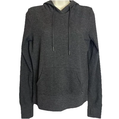 GAIAM темно серый вязаный Athletic толстовка с капюшоном новый с ярлыками — щедрый размер XS - Изображение 1 из 4