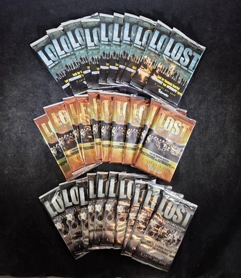 Lost Trading Cards Season 1 / Season 2 / Revelations Pack Lot - 30 Sealed Packs! - Image 1 of 2