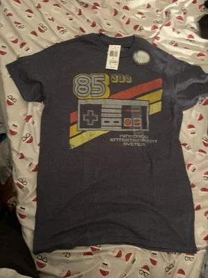 Mens official nintendo graphic t-shirt 85 NES medium M NEW with tags shirt - Image 1 of 4