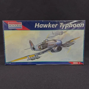 Monogram Hawker Typhoon WW2 Flugzeug Modellbausatz 1995 Maßstab 1:48 #5221 Neu in Box - Bild 1 von 7