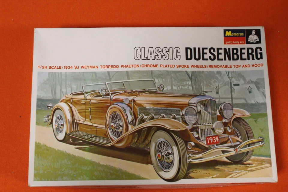 MONOGRAM 1934 DUESENBERG PHAETON ORIGINAL KIT SEALED BOX COMPLETE No.6764 - Image 1 of 1